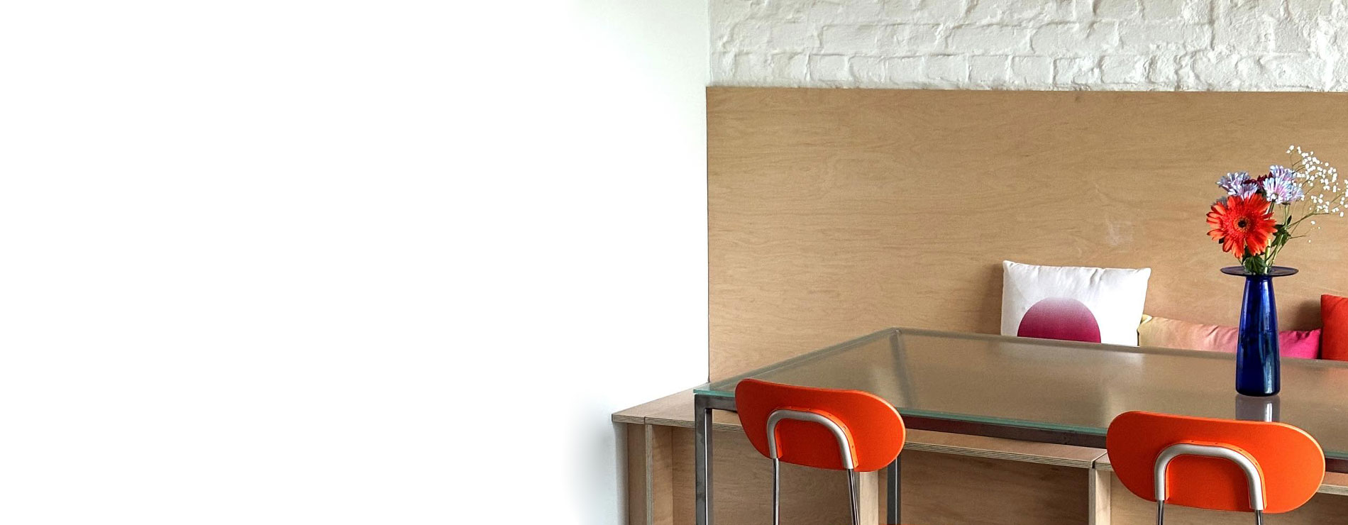 aménagement d'une salle à manger en bois à Liège