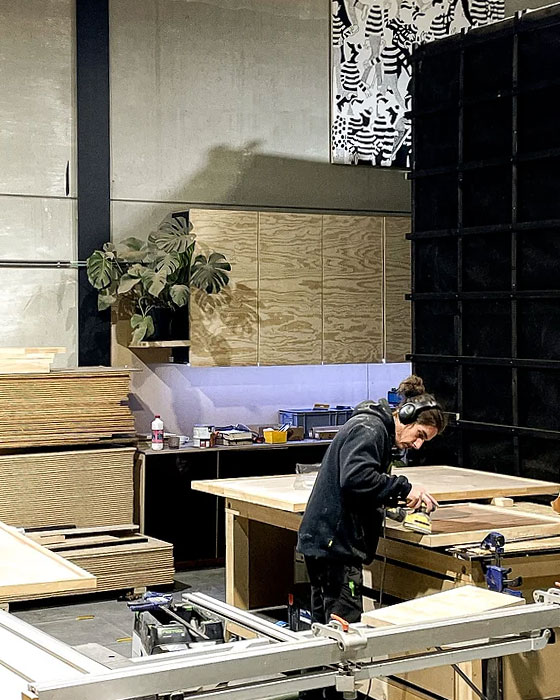 atelier de menuiserie à Seraing dans la province de Liège